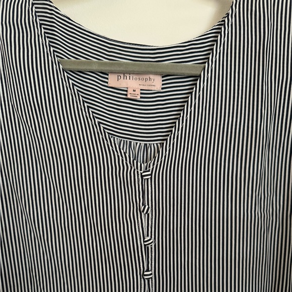 Philosophy Striped Top - Picture 2 of 2